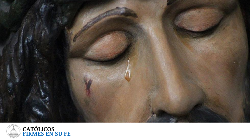 ¿Por qué llora Cristo?